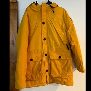 Large Yellow Penfield Men’s Parka